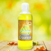 frasco 500 ml de shampoo de cuasia