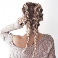 Trenzas laterales de raíz 12