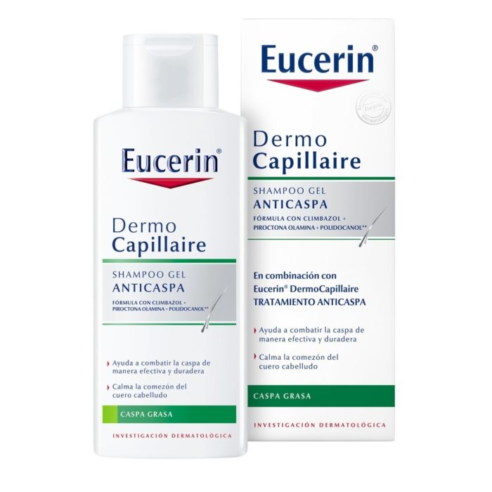 shampoo eurocin anticaspa cabello graso ceborrea